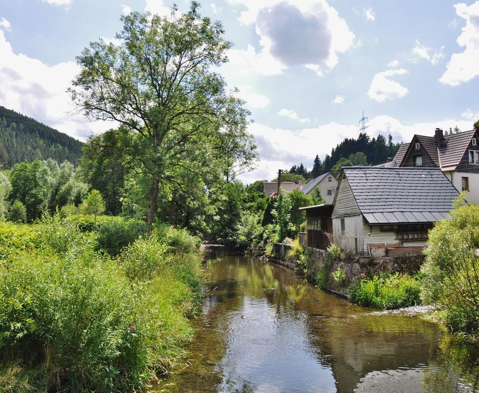 Flair-Hotel Waldfrieden Schwarzatal Bagian luar foto