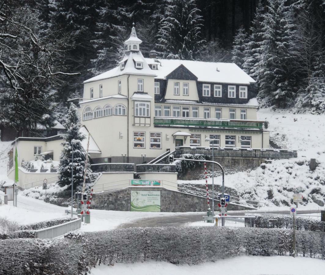 Flair-Hotel Waldfrieden Schwarzatal Bagian luar foto